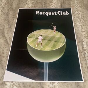 New York Racquet Club poster